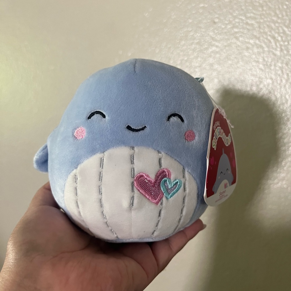 NWT Samir the Whale Squishmallow 5 inch